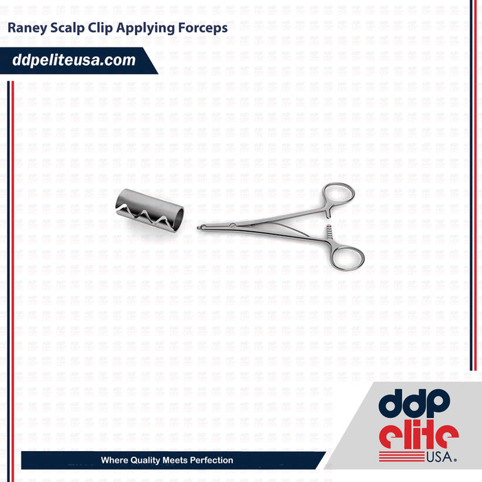 Raney Scalp Clip Applying Forceps - ddpeliteusa