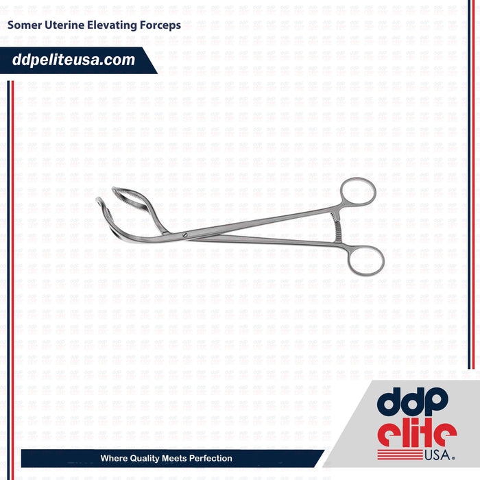 Somer Uterine Elevating Forceps - ddpeliteusa