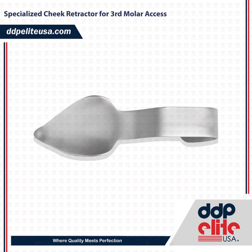 Specialized Cheek Retractor for 3rd Molar Access - ddpeliteusa