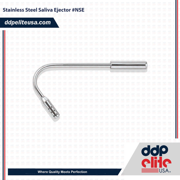 Stainless Steel Saliva Ejector #NSE - ddpeliteusa