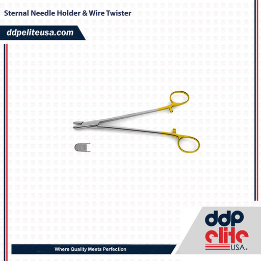 Sternal Needle Holder & Wire Twister - ddpeliteusa
