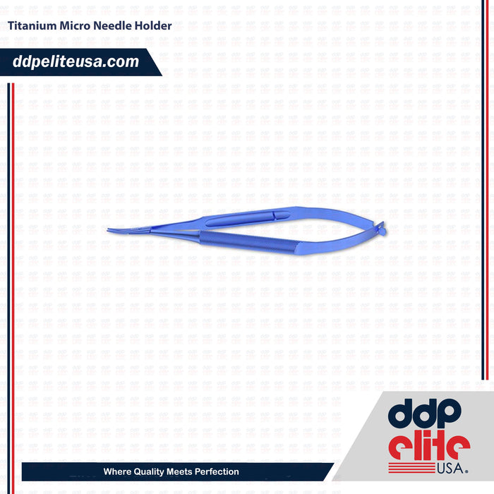 Titanium Micro Needle Holder - ddpeliteusa