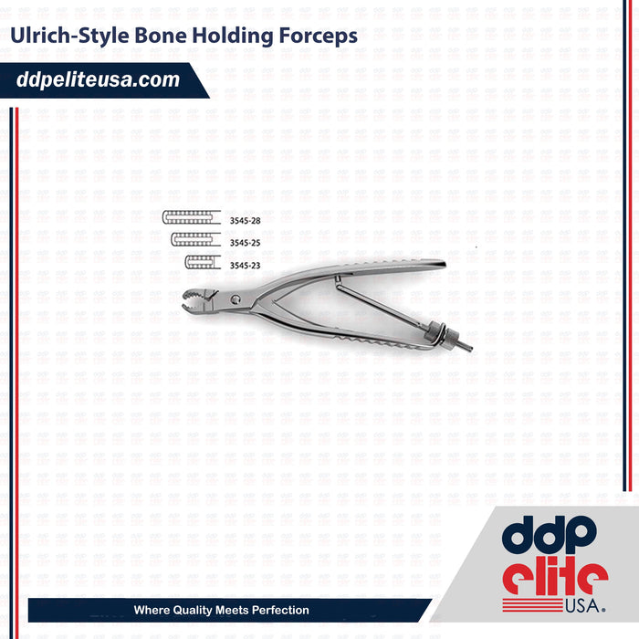 Ulrich-Style Bone Holding Forceps - ddpeliteusa