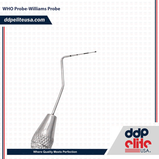 Dental WHO Probe Williams Probe Instrument - ddpeliteusa