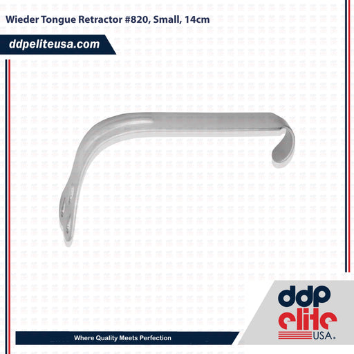 Wieder Tongue Retractor #820, Small, 14cm - ddpeliteusa