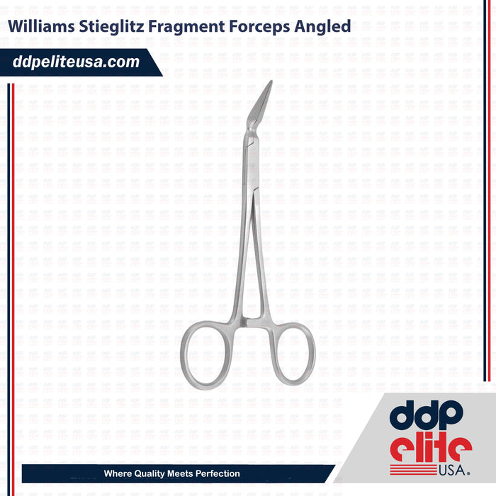 Williams Stieglitz Fragment Forceps Angled - ddpeliteusa