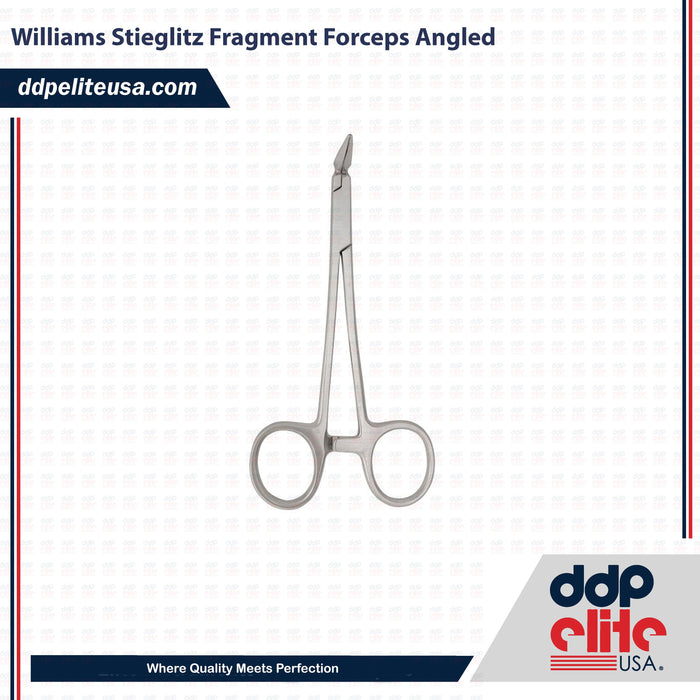 Williams Stieglitz Fragment Forceps Angled - ddpeliteusa