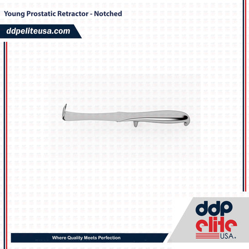 Young Prostatic Retractor - Notched - ddpeliteusa