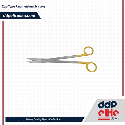 Zep-Type Parametrium Scissors - ddpeliteusa
